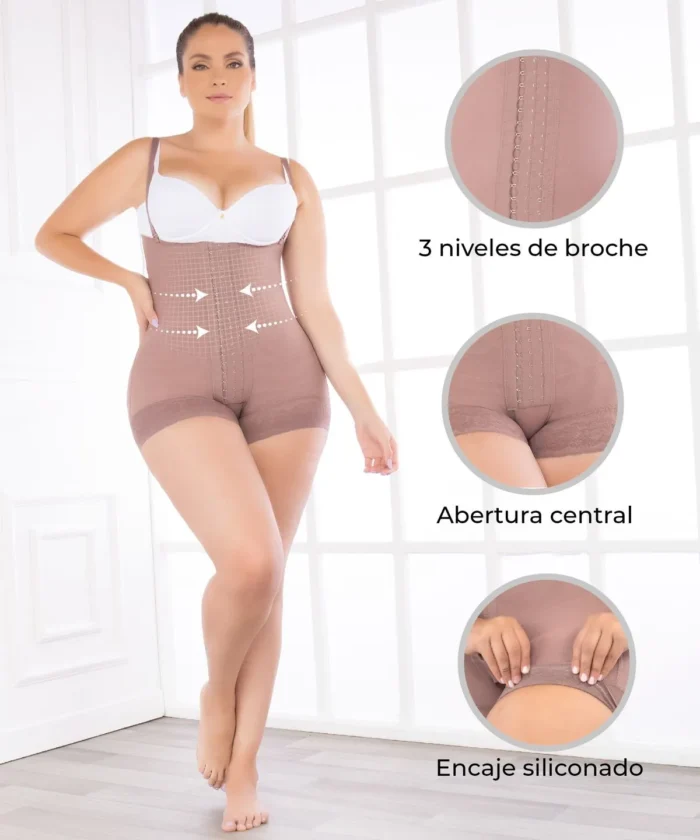 Faja strapless con moldeo de figura y realce de glúteos - Image 2